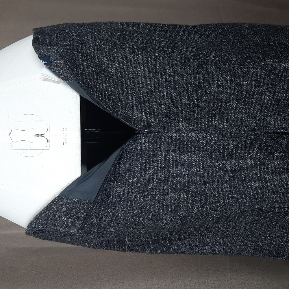 Les Copains grey virgin wool blend skirt, size 10 - Picture 7 of 11